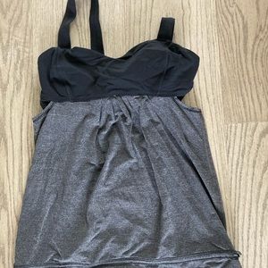 Lululemon silvervescent top
